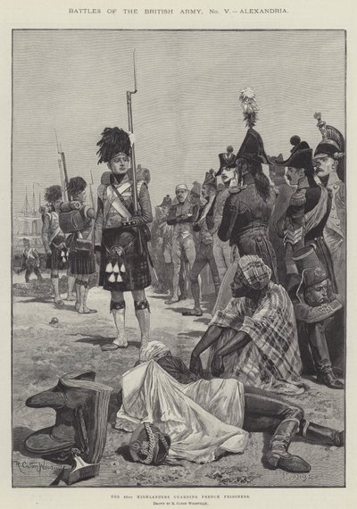 Batallas del ejército británico, Alejandría de Richard Caton Woodville junior
